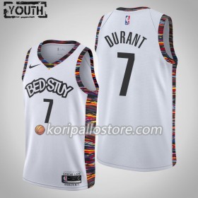 Brooklyn Nets Kevin Durant 7 Nike 2019-2020 City Edition Lasten Pelipaidat Swingman